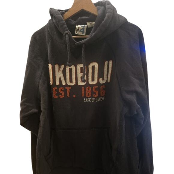 Blue84 Okoboji Long Sleeve Hoodie in Navy Blue – EUC Size Large - Picture 4 of 4